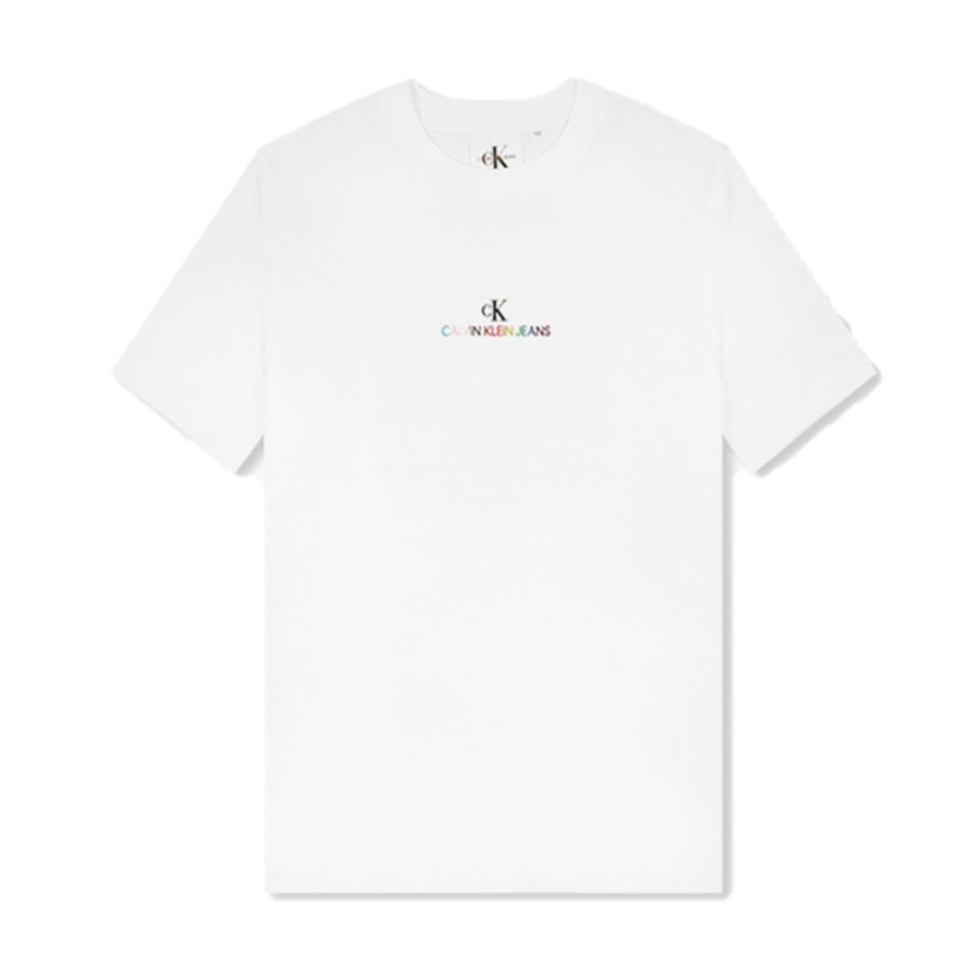 Calvin Klein 时尚潮流小Logo印花短袖T恤 21899195