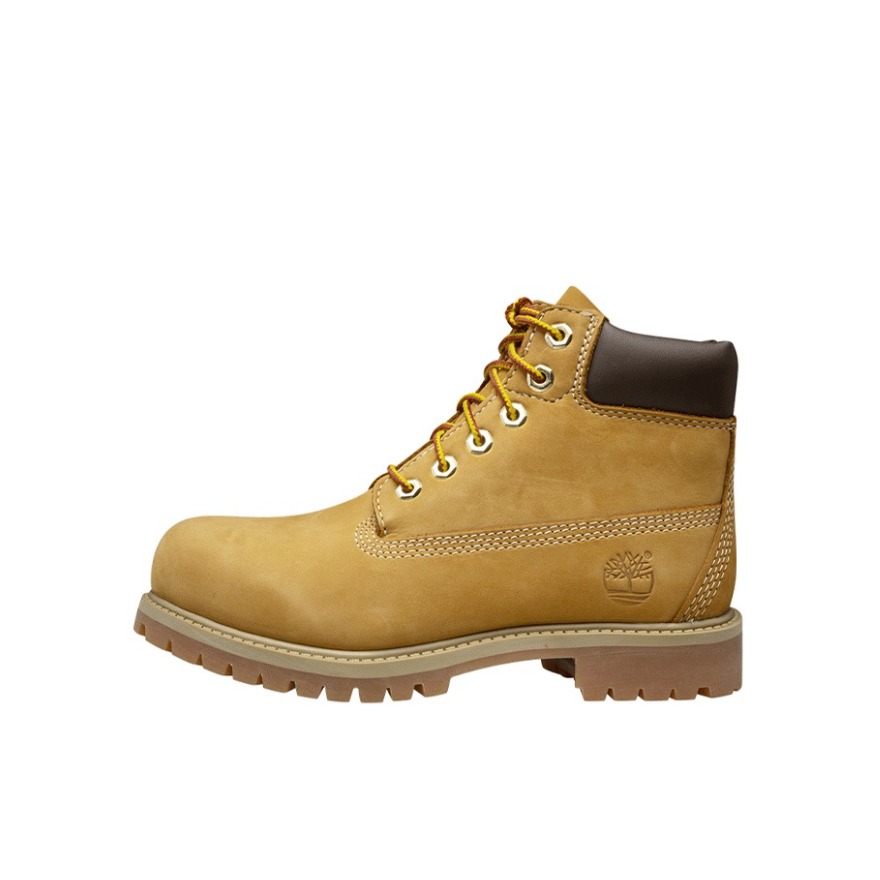 推荐商品：Timberland/添柏岚 休闲百搭 防滑耐磨 舒适 柔软抓地 防水防踢 皮靴/棉靴儿童 小童/小麦色