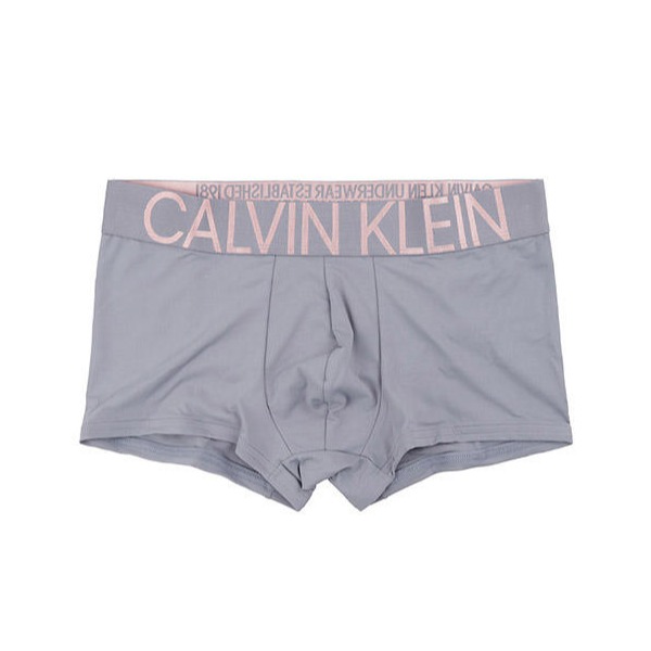 Calvin Klein 大logo包边低腰男士平角内裤 NB1702