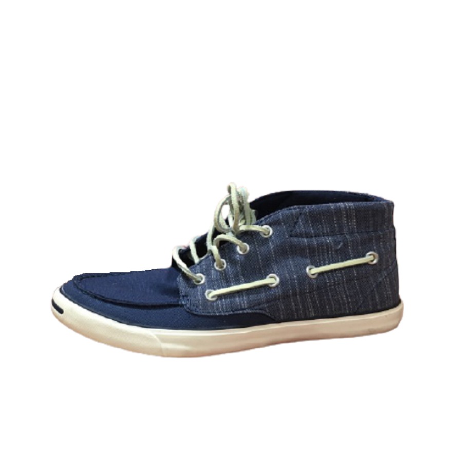 推荐商品：Converse/匡威 Jack Purcell 帆布鞋 圆头防滑耐磨减震轻便复古日常百搭 灰蓝色Mid