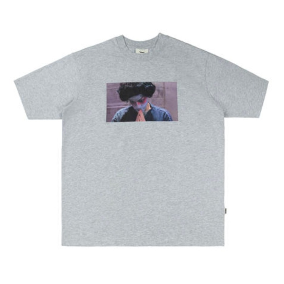 Tuicer 潮牌复古电影人像印花短袖T恤 男女同款