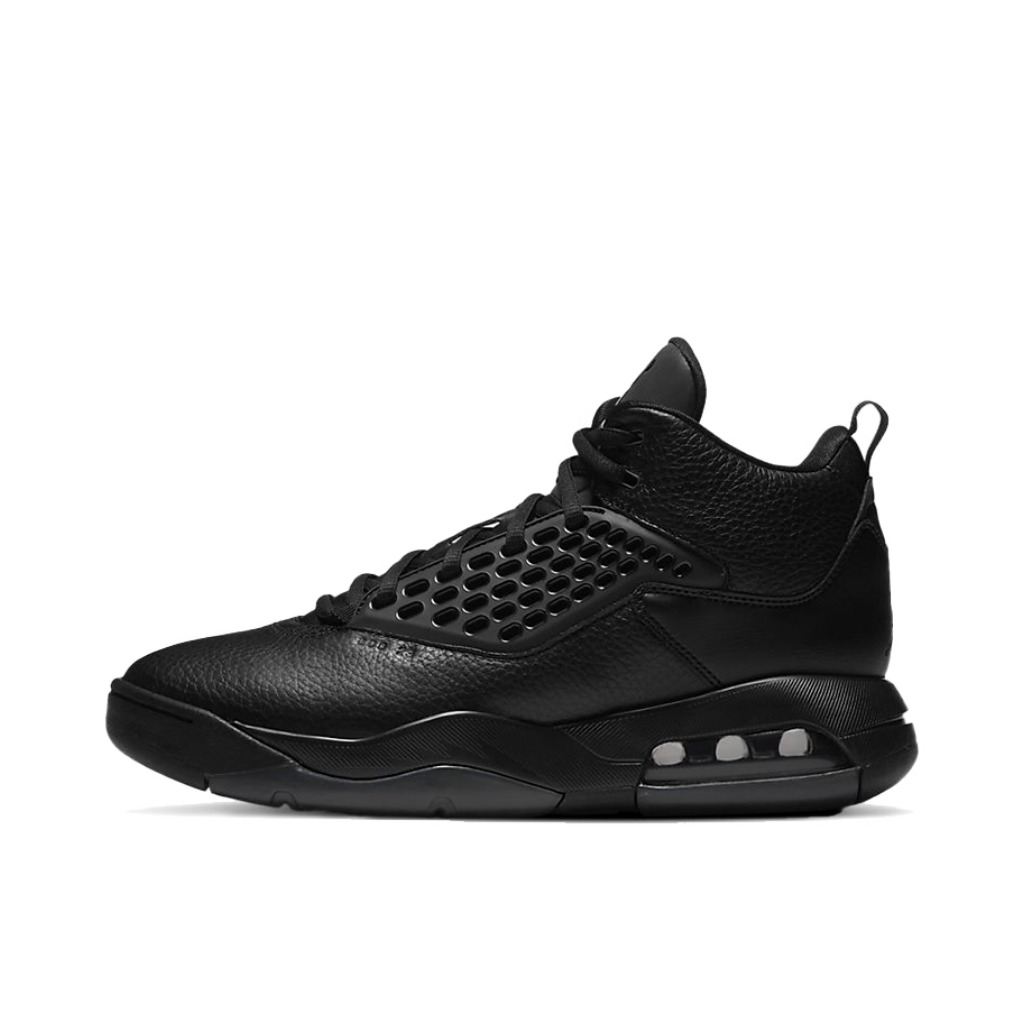 推荐商品：Air Jordan Maxin 200 篮球鞋 防滑耐磨舒适减震轻质透气合成革织物支撑复古百搭潮流时尚抓地 黑色
