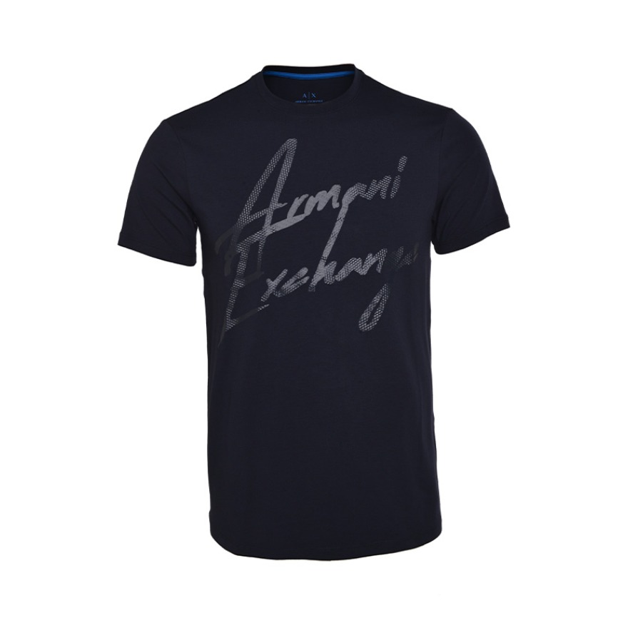 ARMANI EXCHANGE阿玛尼男装男士AX时尚印花圆领短袖