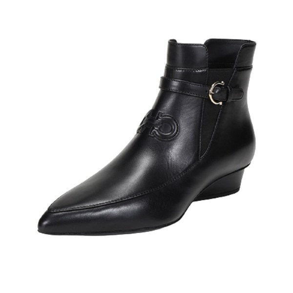 Salvatore Ferragamo 织物 短靴 0732741
