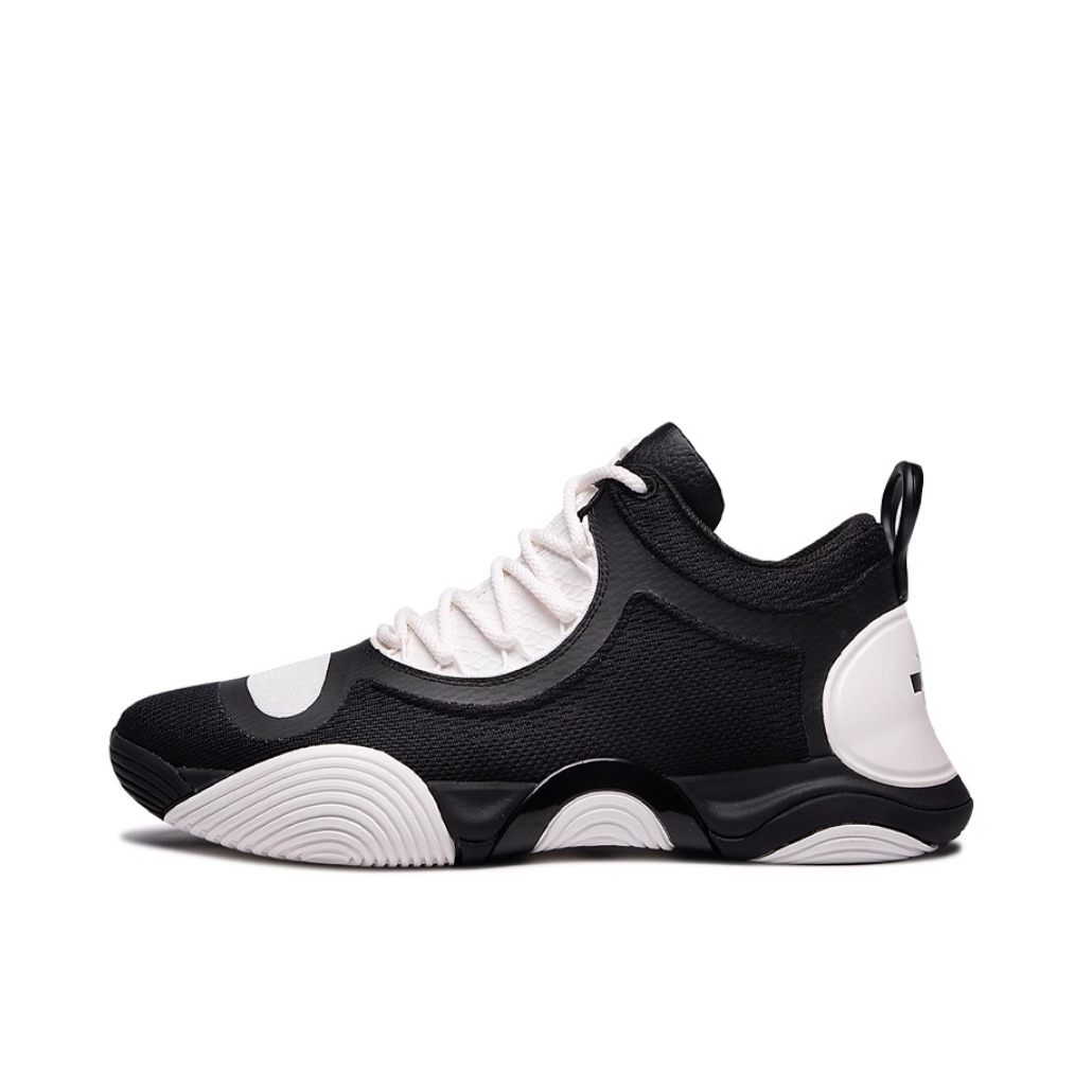 推荐商品：EQUALIZER/EQLZ/义阔 Sphere 篮球鞋 防滑耐磨支撑平衡实战包裹性人造革织物超纤皮 23FB610 黑色/白色