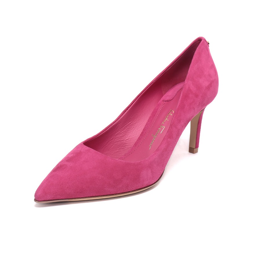 Salvatore Ferragamo 绒面皮革 高跟鞋 0688570