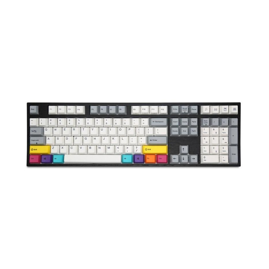 varmilo/阿米洛 复古系列CMYK 有线连接 机械键盘
