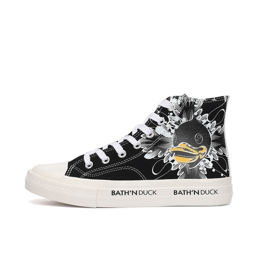 B.Duck 个性涂鸦 帆布鞋 Y053707