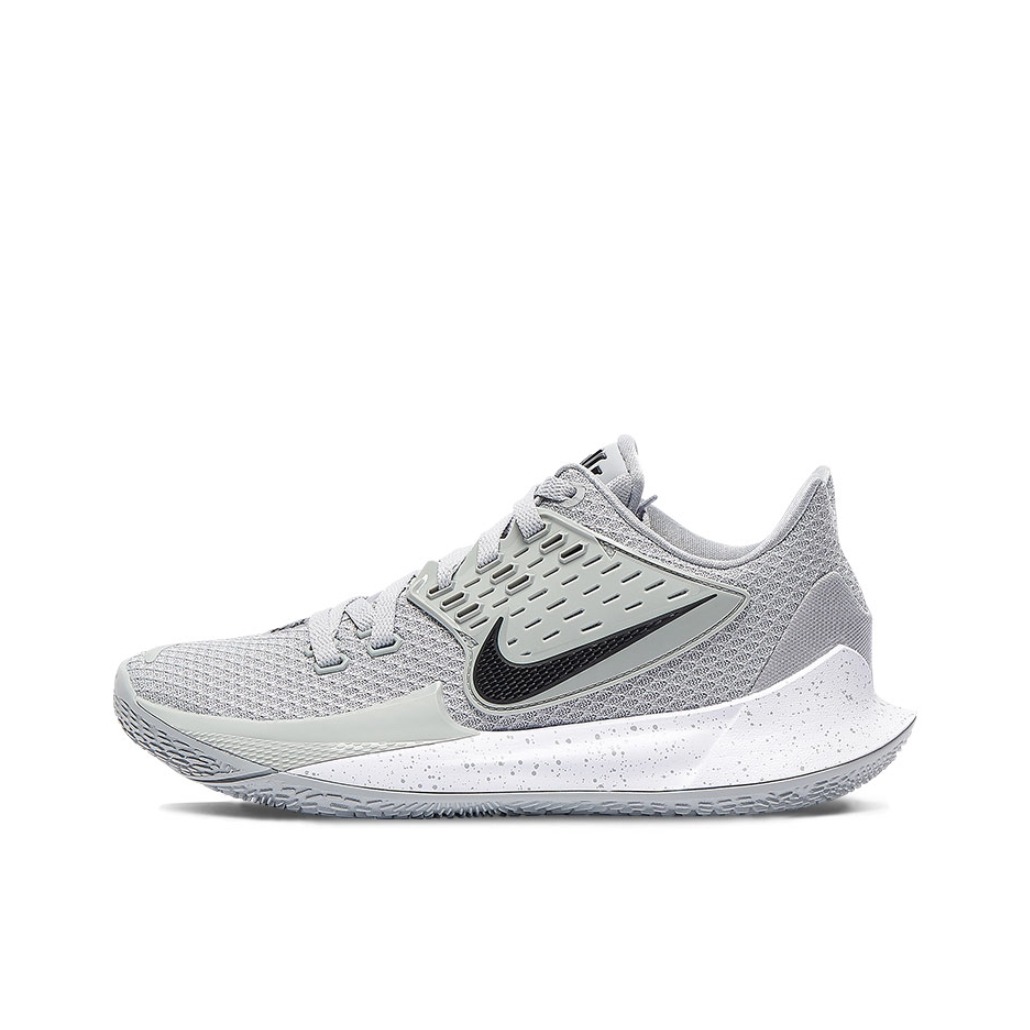 推荐商品：Nike Kyrie Low 2 欧文 zoom 实战 防滑耐磨 减震回弹 圆头 篮球鞋 Grey/Black/White 狼灰