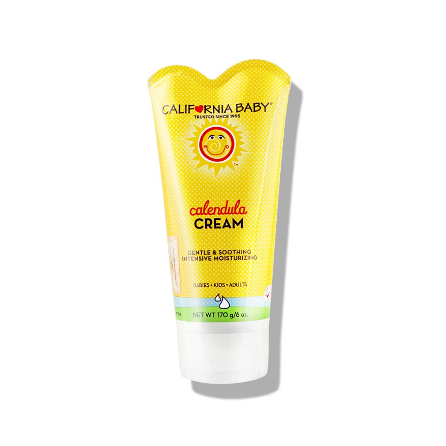 推荐商品：加州宝宝 婴儿金盏花润肤面霜婴幼儿童擦脸补水保湿干红痒