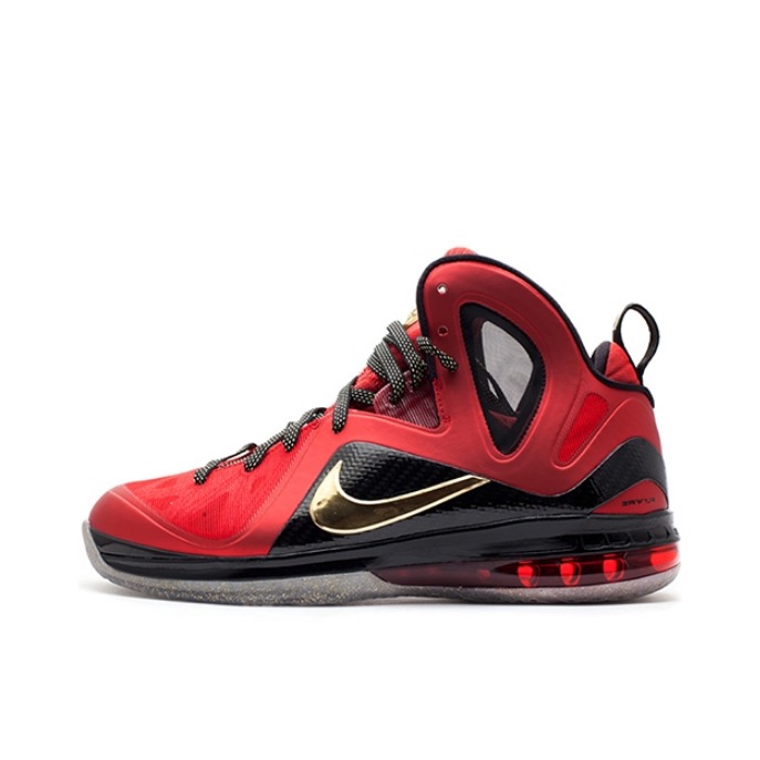 推荐商品：Nike Zoom LeBron 9 詹姆斯 实战 防滑耐磨 包裹性支撑 缓震 圆头 篮球鞋 Championship Pack 冠军套装