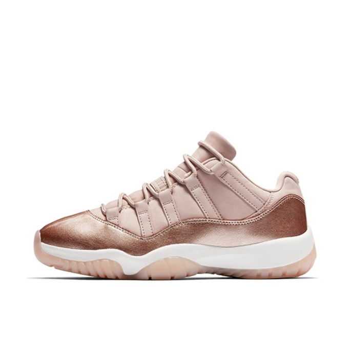 推荐商品：Jordan Air Jordan 11 篮球鞋 复古百搭防滑耐磨舒适缓震轻便支撑 玫瑰金