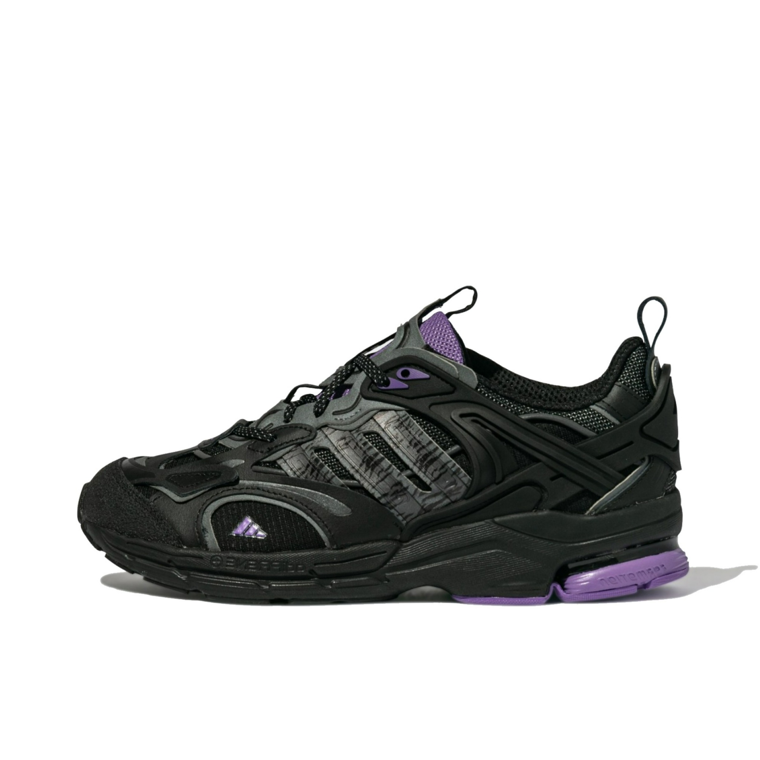 推荐商品：adidas Spiritain 2000 跑鞋 减震防滑耐磨休闲复古织物防水合成革轻运动 新年限定/变形金刚联名/黑灰紫