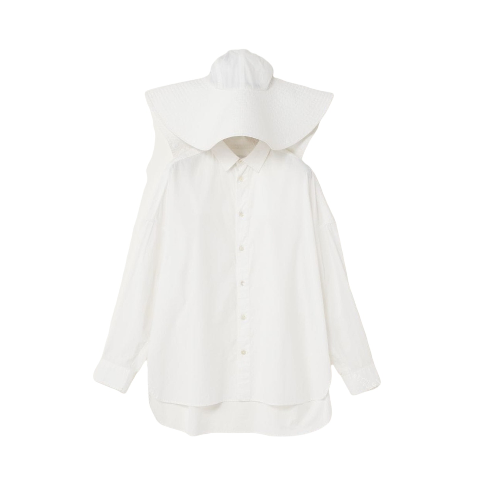 AMBUSH AW HAT SHIRT 连帽衬衫 防晒帽可拆卸 男女同款