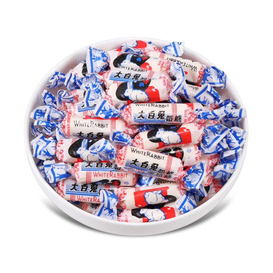 推荐商品：大白兔 原味奶糖 散装 结婚喜糖婚庆糖果怀旧 500g