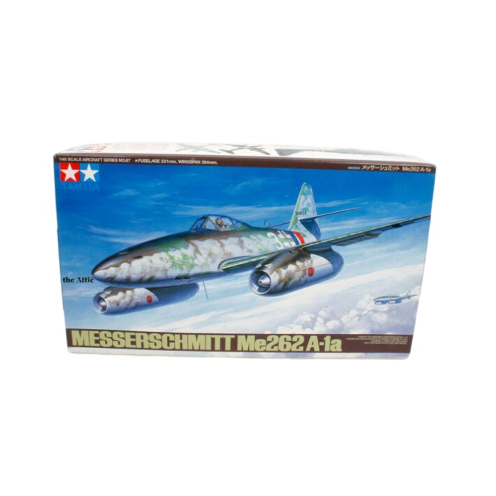 田宫 飞机拼装模型系列 1/48 61087 梅塞施密特Me262 A-1a战斗机