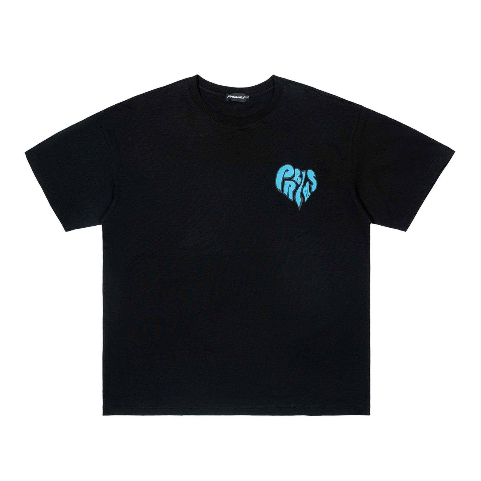 Prblms 腰果花爱心Logo印花短袖T恤 男女同款 P021SS-LPSPT2