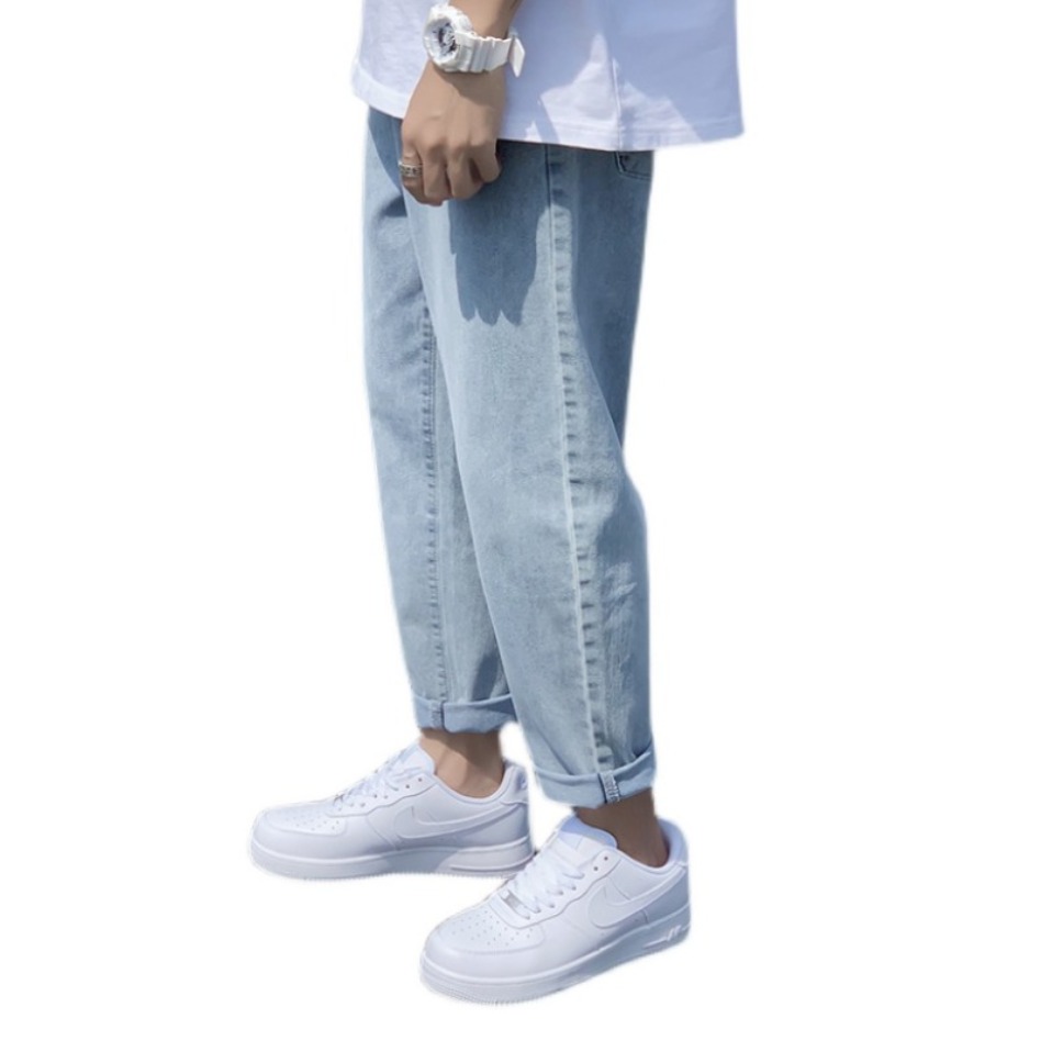 森马 港风百搭休闲牛仔裤 SJ11011021