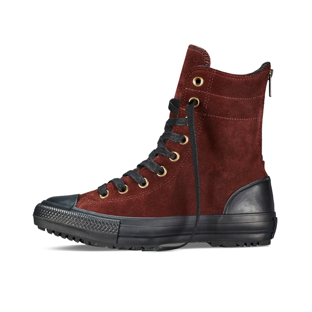 推荐商品：Converse/匡威 Chuck Taylor Rise Boot 运动休闲鞋 深棕色