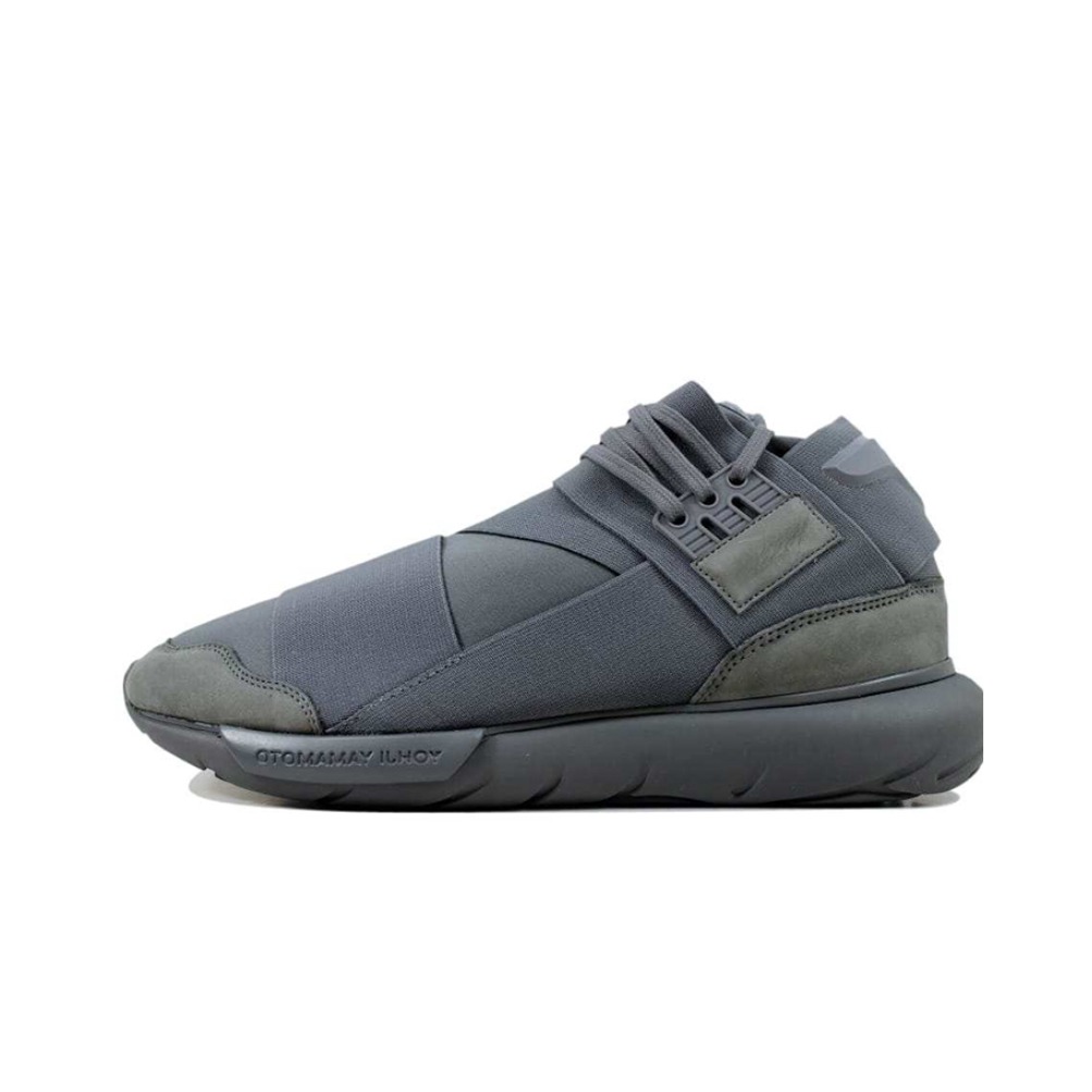 推荐商品：Y-3 Qasa 运动休闲鞋 潮流时尚舒适减震轻便百搭防滑耐磨生活 High Vista Grey 浅灰