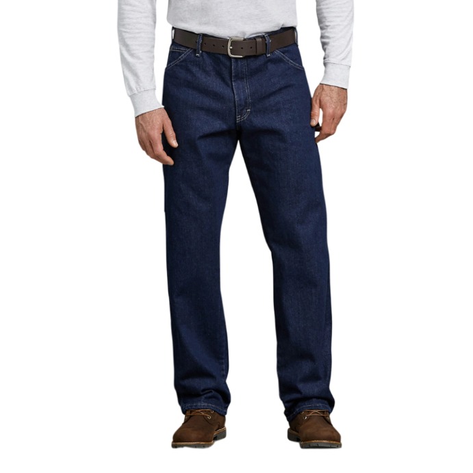 Dickies 硬厚宽松直筒石洗牛仔裤 #1993