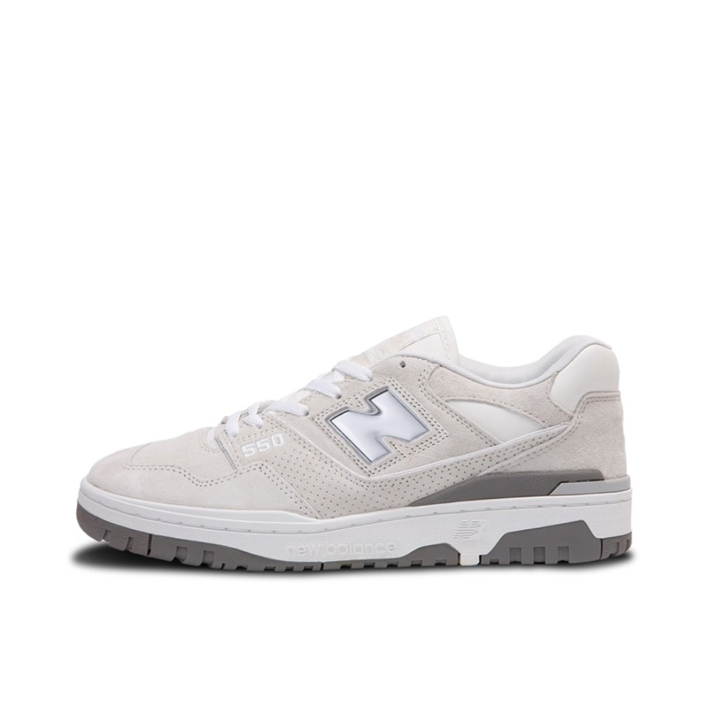 推荐商品：New Balance 550 复古 舒适 百搭 减震透气 防滑耐磨 潮流 运动休闲鞋 United Arrows联名/灰白