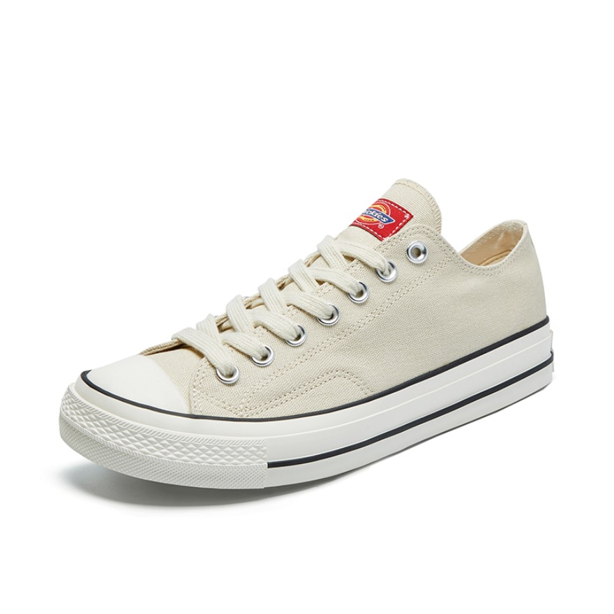 推荐商品：Dickies 潮流百搭 透气 帆布鞋 201N50VDK24 米色