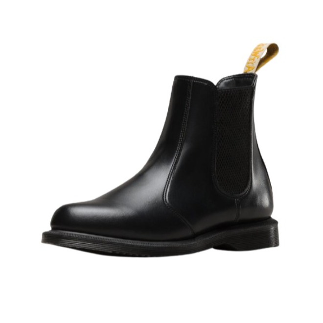 推荐商品：Dr. Martens/马汀博士 2976 时尚复古 英伦风 休闲舒适 圆头 烟筒靴 切尔西靴 全黑色