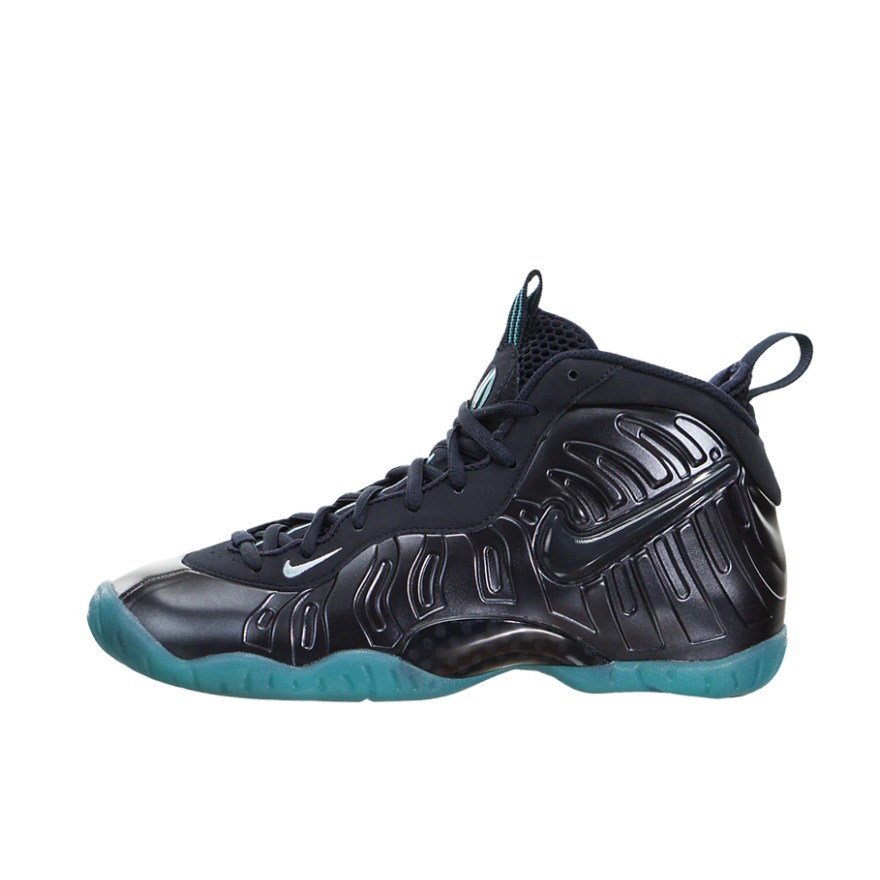 推荐商品：Nike/耐克 Air Foamposite Pro 篮球鞋 喷泡防滑耐磨复古运动中帮 GS/黑曜石