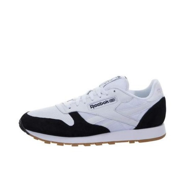 推荐商品：Reebok/锐步 Classic Leather 跑鞋 休闲复古减震回弹防滑耐磨低帮合成革织物轻便 白色/黑色/棕色