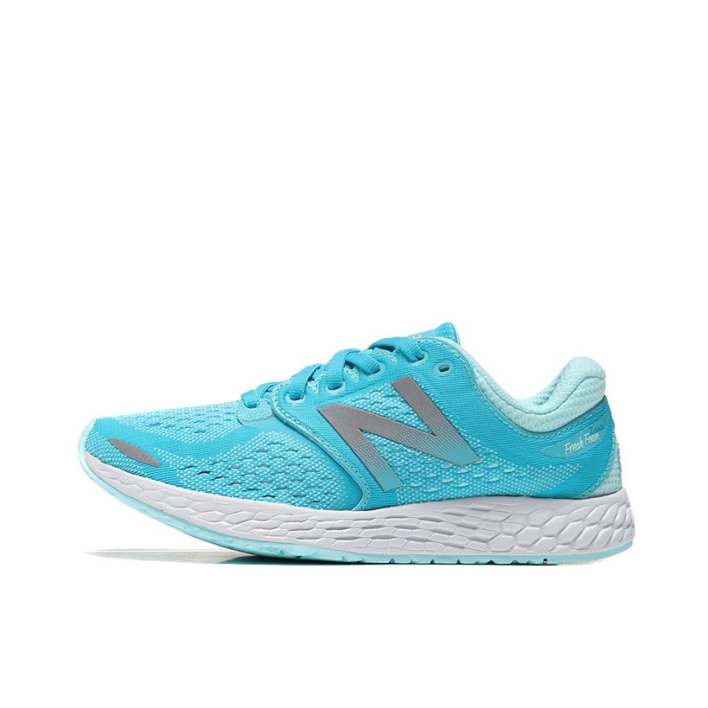 推荐商品：New Balance Zante 时尚复古 轻便休闲 耐磨防滑 减震透气 舒适运动 马拉松 跑鞋 女款/V3/湖蓝