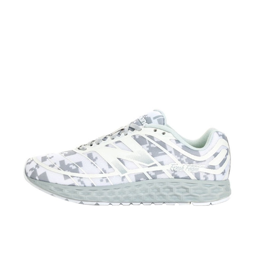 推荐商品：New Balance Fresh Foam 980 耐磨透气 复古 跑鞋 女款/白迷彩