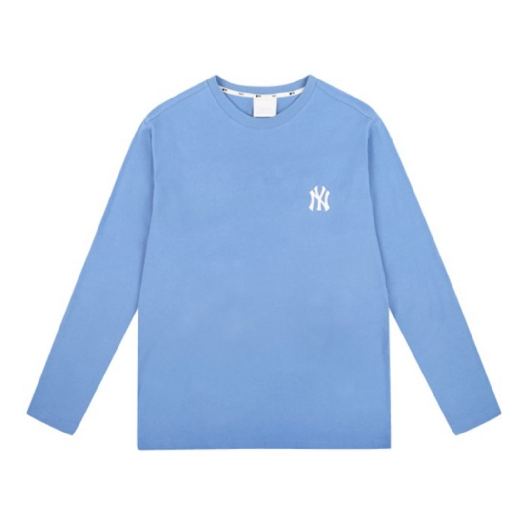 MLB 爆米花小号徽标圆领长袖T恤 男女同款 31TSL3011