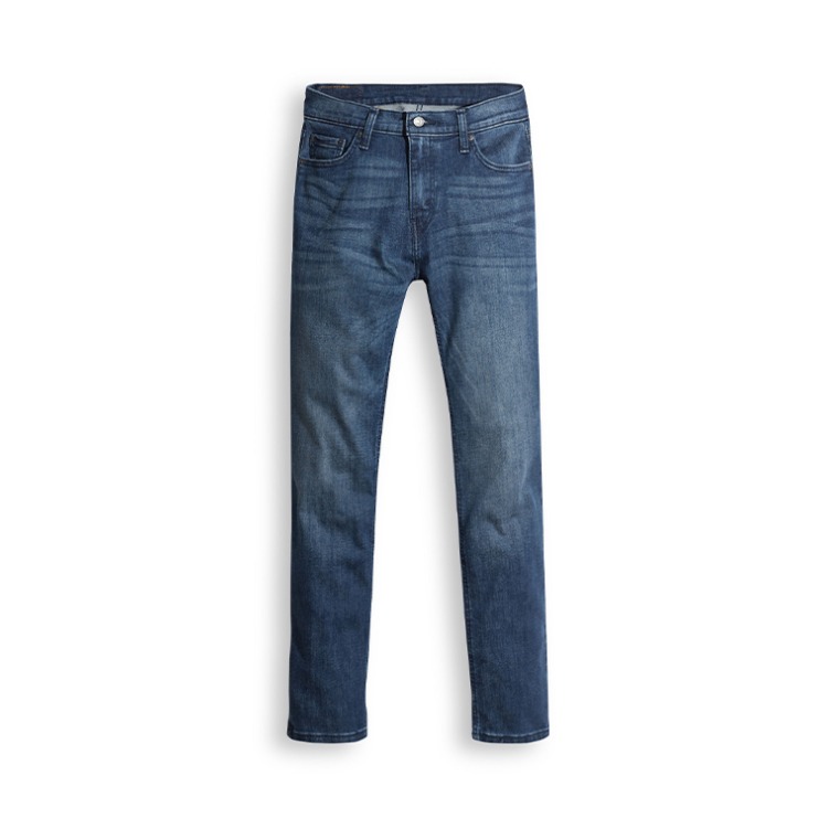 【李现同款】Levi's/李维斯 2024AW 美式中腰修身水洗做旧锥型牛仔裤