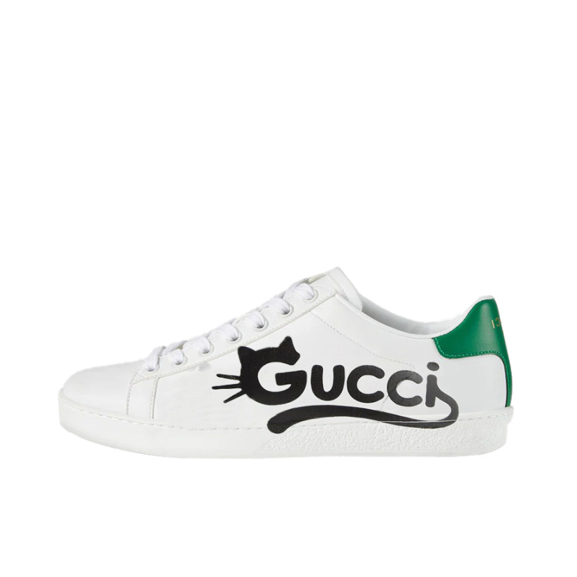 推荐商品：Gucci Ace 板鞋 刺绣时尚百搭舒适轻便休闲复古牛皮运动圆头 白色/绿色/黑色