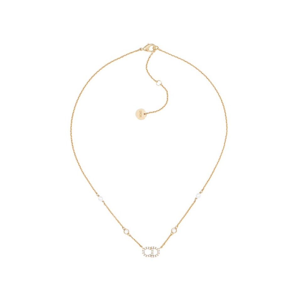 Dior/迪奥 Chair D Lune CD系列 字母项链 N1033CDLRS