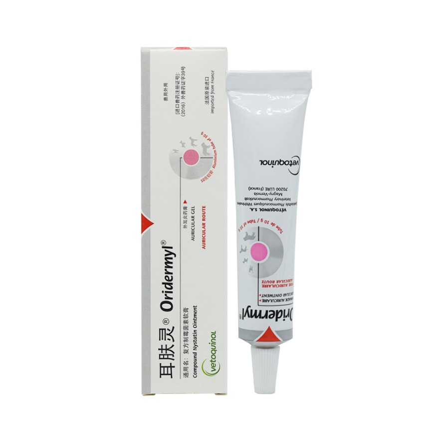 推荐商品：威隆 复方制菌霉素软膏猫犬通用耳肤灵去除耳螨耳臭中耳炎消炎感染