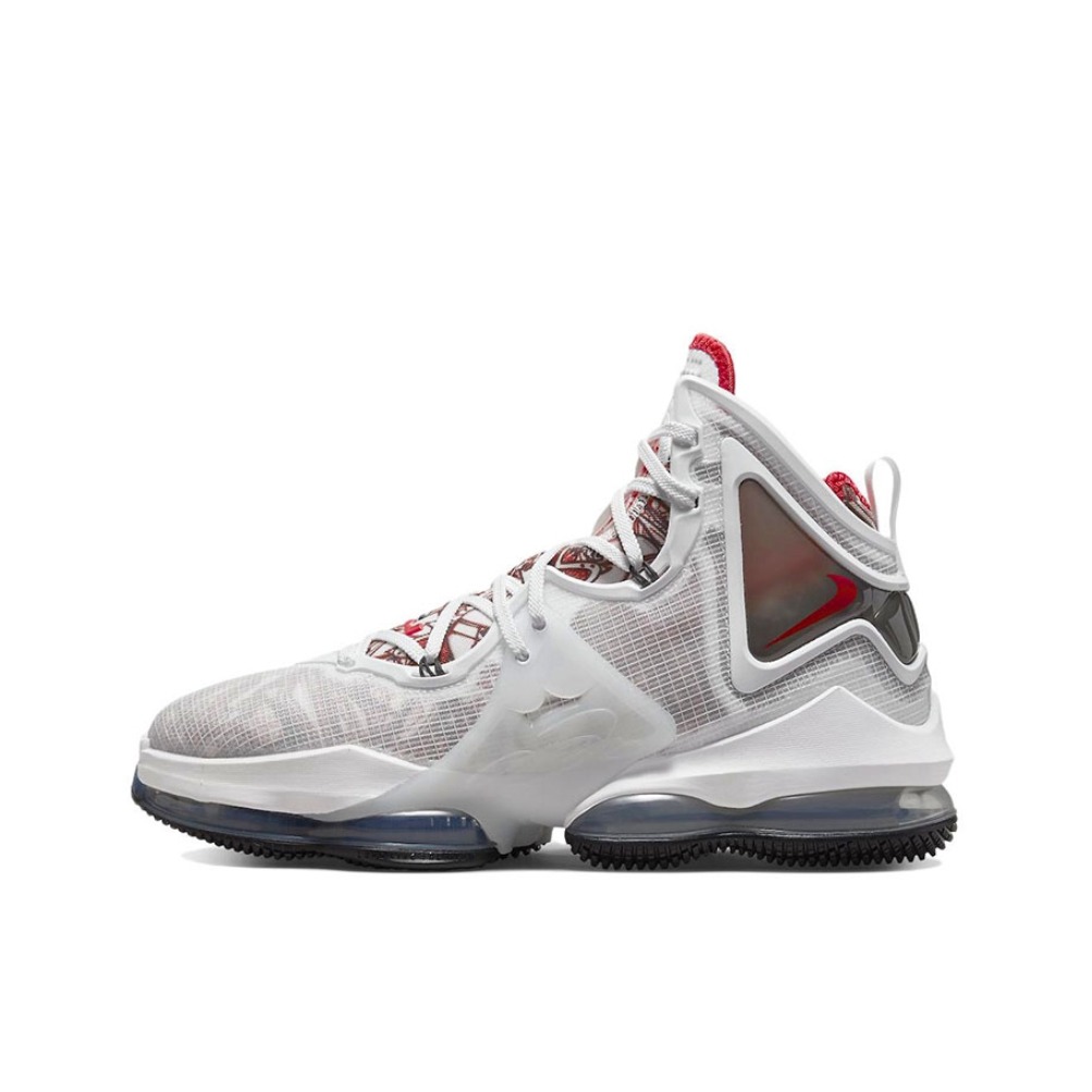 推荐商品：Nike Zoom LeBron 19 詹姆斯 缓震 织物 支撑 回弹 合成革 篮球鞋 国内版/白色/红色