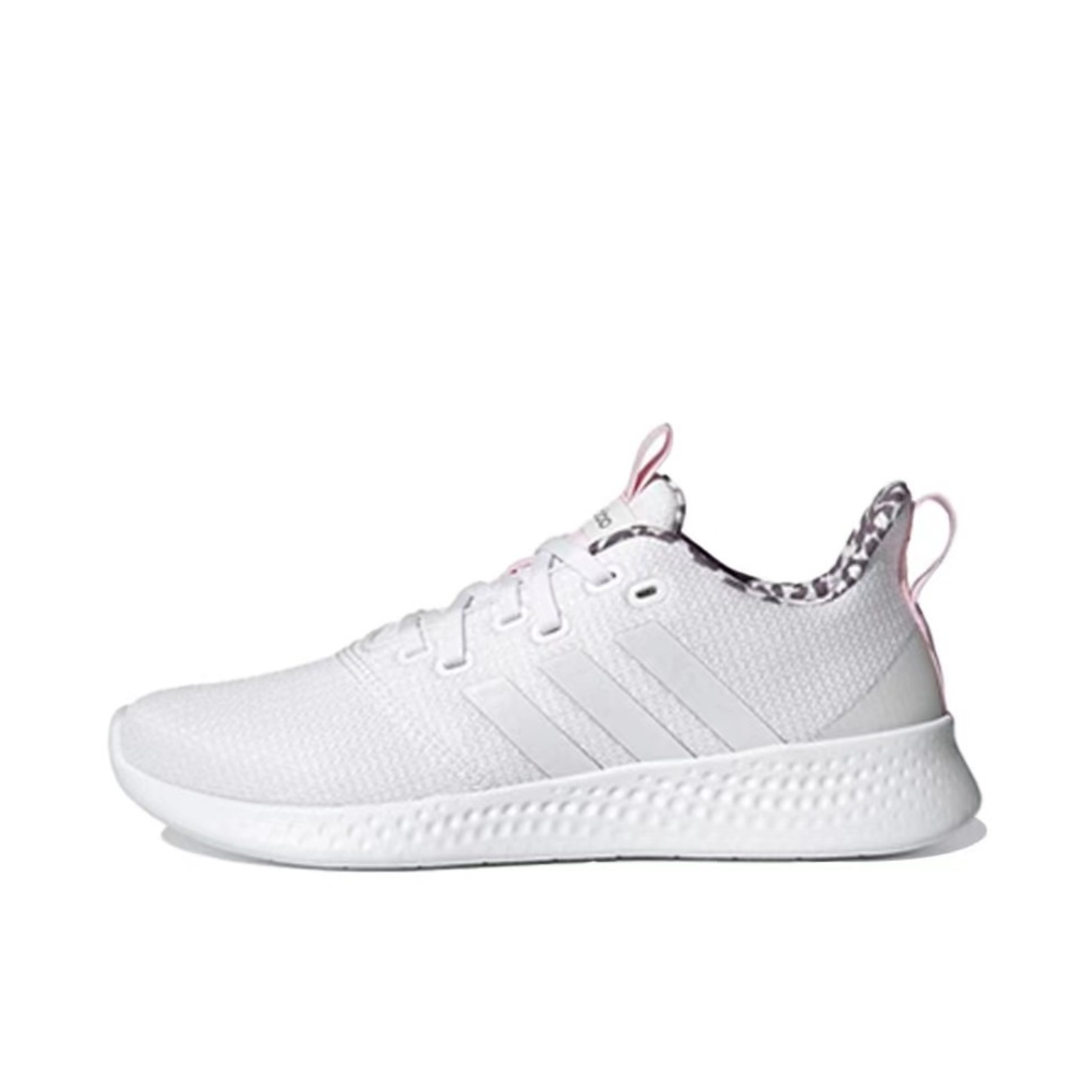 推荐商品：adidas Puremotion 2020 网面透气 防滑耐磨 舒适轻便 织物 百搭潮流 跑鞋 白色/黑色