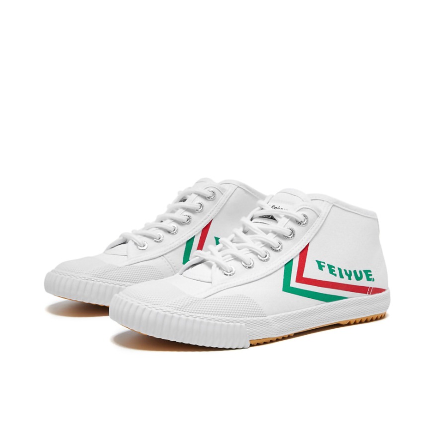 推荐商品：Feiyue/飞跃 潮流百搭 舒适轻便 运动休闲鞋 DF/1-922 白绿红