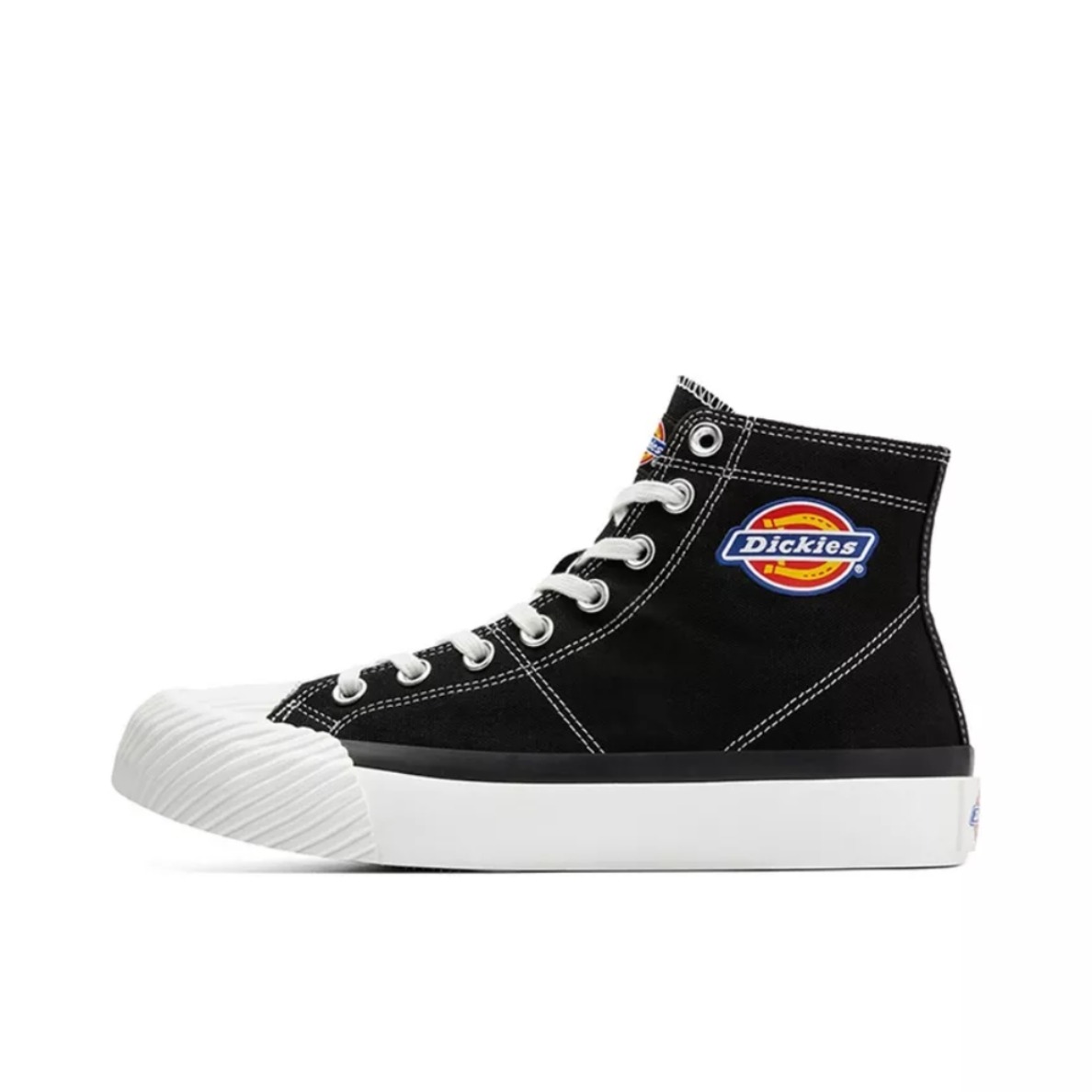 推荐商品：Dickies 经典高帮 帆布鞋 203N50LXS25G 黑色
