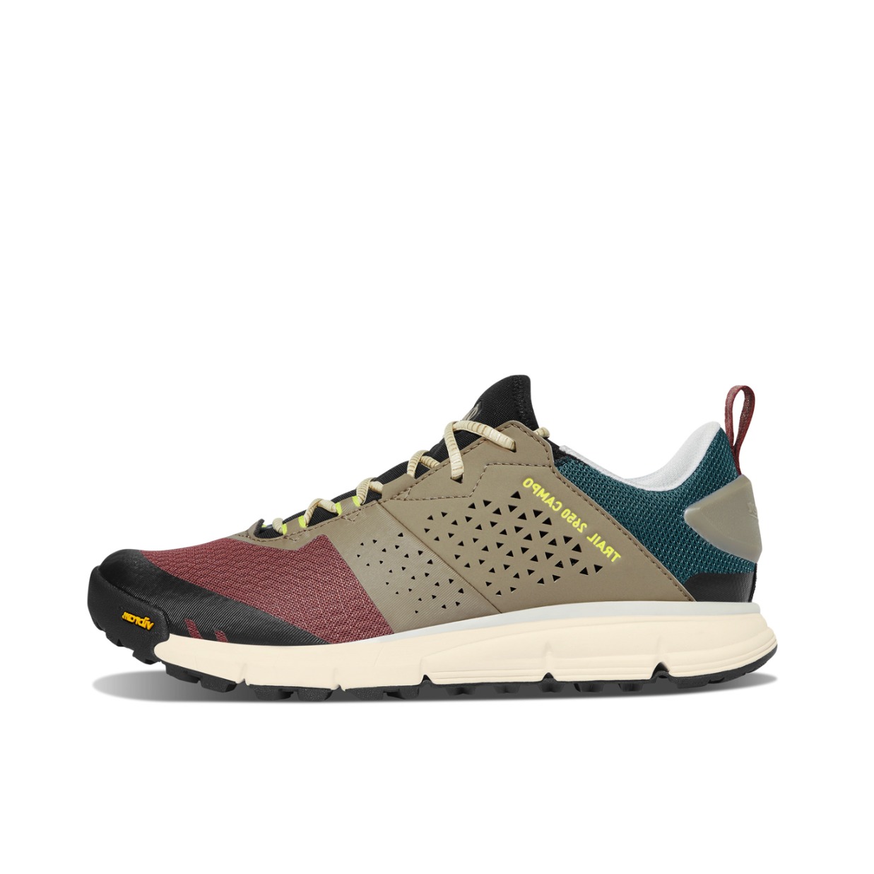 推荐商品：Danner Trail 2650 防滑耐磨 轻便透气 防水 轻量 登山 户外鞋 1201 砖红色/蓝色