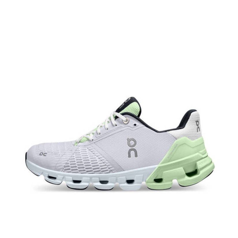 推荐商品：On/昂跑 Cloudflyer 稳定支撑 缓震 网布透气 防滑耐磨 舒适轻量 织物 百搭休闲 跑鞋 薰衣草紫/马卡龙绿