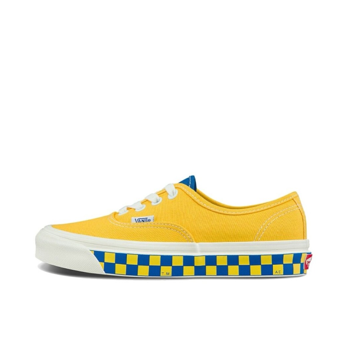 推荐商品：Vans/范斯 Style 44 休闲 防滑耐磨 轻便透气 板鞋 棋盘格/姜黄色