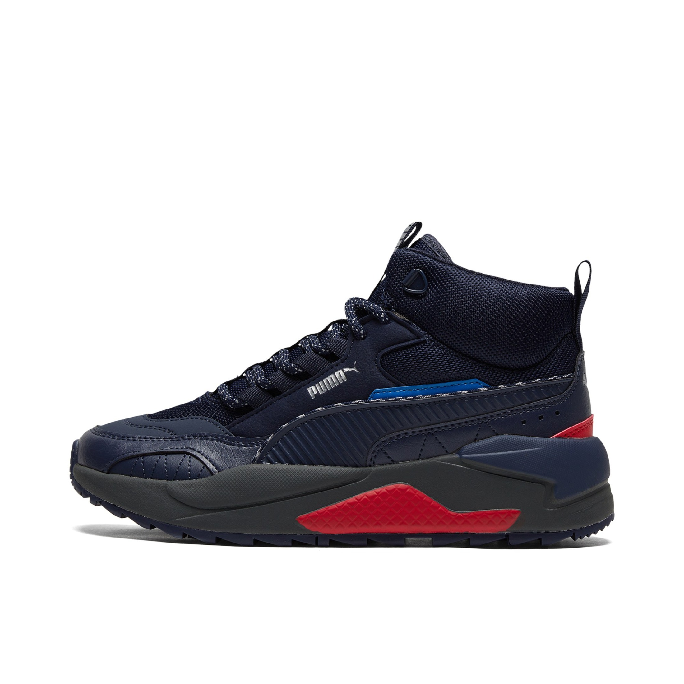 推荐商品：Puma/彪马 X-Ray 2 运动休闲鞋 抗磨损复古时尚舒适透气防滑耐磨减震织物 粗呢蓝/未来蓝/鲜红/银色