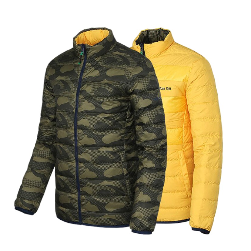 adidas 迷彩双面羽绒服外套 AF0233