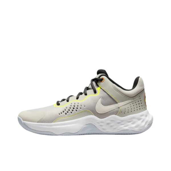 推荐商品：Nike Fly By 3 篮球鞋 缓震回弹防滑耐磨舒适支撑轻便透气抗冲击抗扭实战圆头百搭 矿石灰/白色