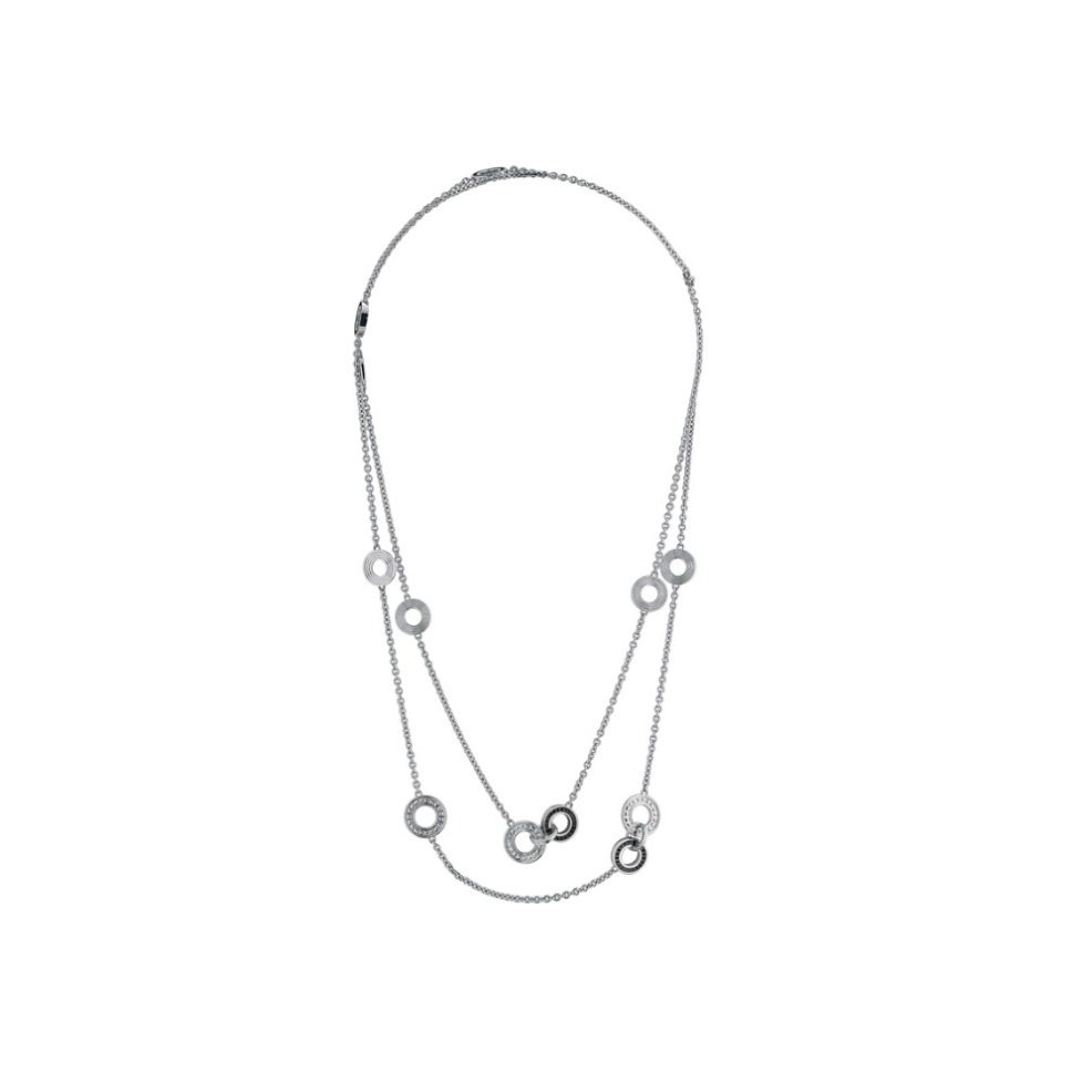 Calvin Klein/卡文克莱 JASTOUND系列 锆石镶嵌长项链 KJ81BN050100&KJ81WN050100