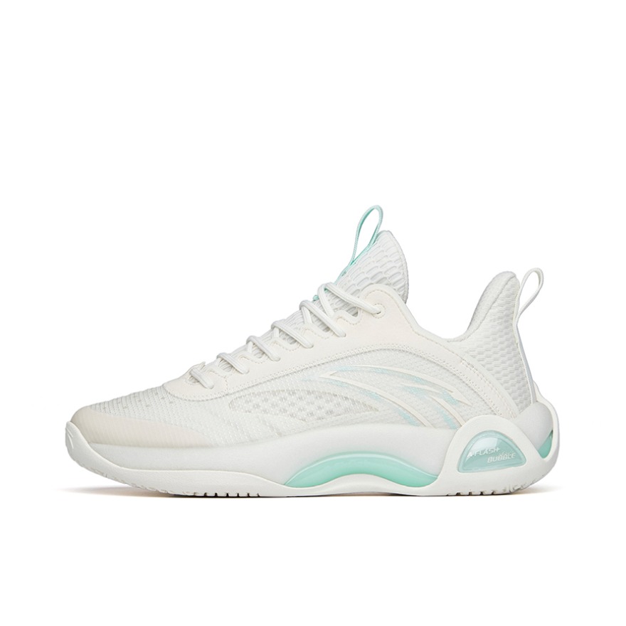 推荐商品：安踏 水泥泡泡2.0 减震透气 防滑耐磨 运动 外场实战 篮球鞋 古德白