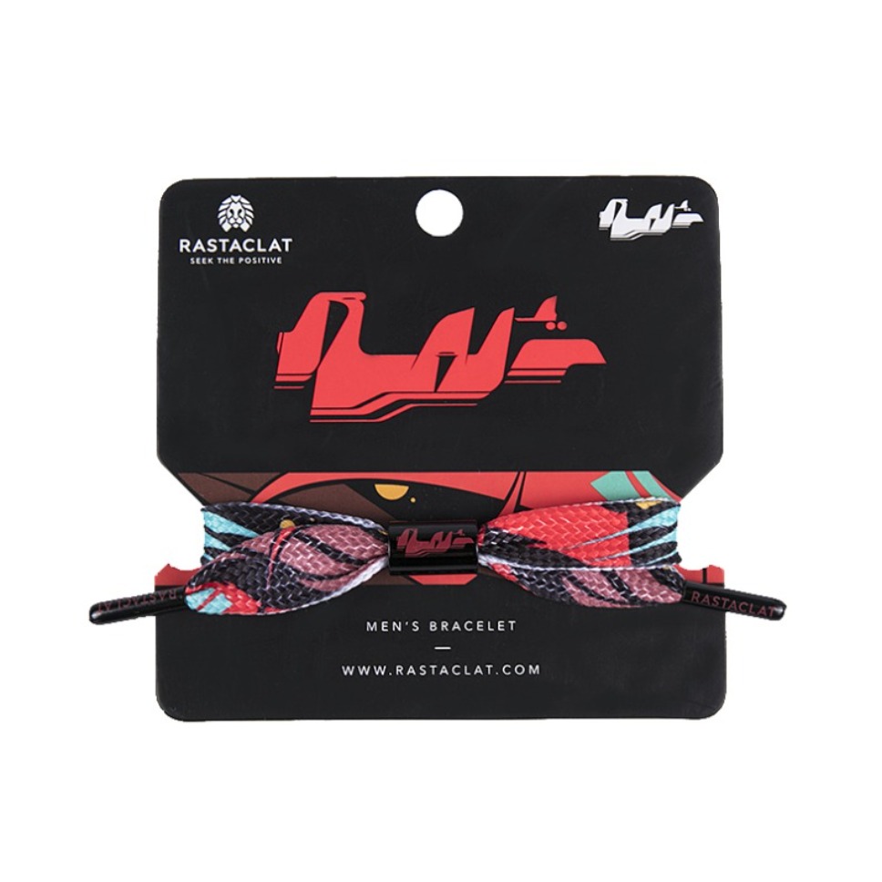 RASTACLAT 艺术家系列 单环潮流嘻哈情侣鞋带手链 YSJ